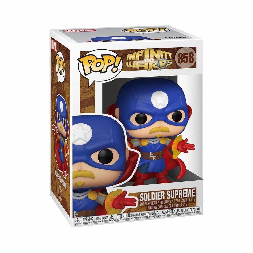 SOLDIER SUPREME - Funko Pop! Vinyl: Marvel Infinity Warps #858 NEW